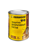 Защитно-Декор. состав алкидный (Тик) 0,85л "ZERWOOD"