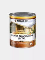 Защитно-Декор.(бесцвет.) 0,85л "ZERWOOD" алкидная