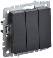 Выключатель 3СП 10А мех.черн. BR-V30-0-10-K02 Brite