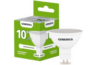 Лампа Софит 10Вт 4К GU5.3 Generica 1647647