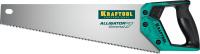 Ножовка KRAFTOOL Alligator Universal 7, 400мм, универс.