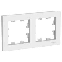 Рамка 2-х местн.Atlasdesign бел.ATN000102