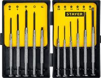 Отвертки STAYER часовые 11шт 