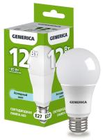 Лампа Софит 12Вт 6500К Е27 А60 Generica