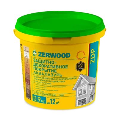 Защита-Декор (бесцв.) 0,9кг "ZERWOOD" акриловое