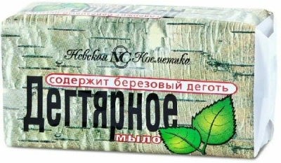 Мыло Дегтярное 140 г. Невская косметика 