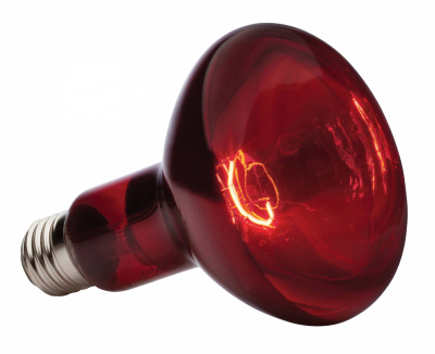Лампа ИКЗК-215-225-250W Е27 красная