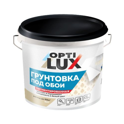 Грунтовка под обои 2,5кг "Оптилюкс" 