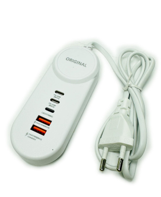 З/У 5V 4A/9V 2.5A 2USB+2PD YM-IQ-301
