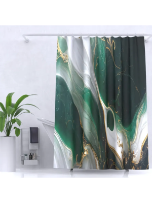 Штора для ванны Marble 180х200см полиэстер 