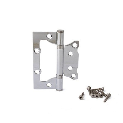 Петля накладная Vanger  100*75*2-P2-CR хром 1шт