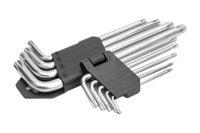 Набор Г-об звездочек TORX c отвер.9пр 70675