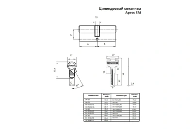 ЦМ Apecs SМ-110-G