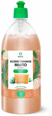 Мыло жидкое хозяйств. 1000мл с маслом кедра 