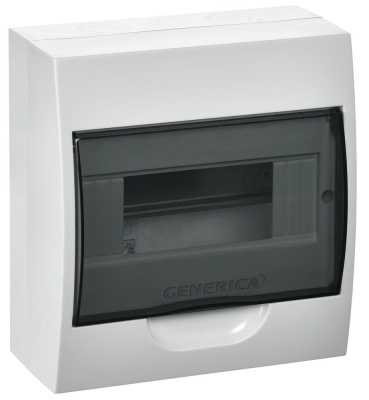 Бокс ЩРН-П-6 Generica IP41 прозр.дверь