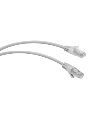 Патч-корд UTP cat5е 3м серый Джетт 108-103