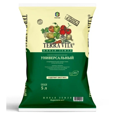 "Живая земля " универсальная 5л (Торфогрунт)