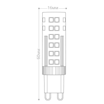 Лампа FERON  7W G9 4000K