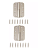 Петля Avers 100*70*2.5-B-NIS-L 2шт