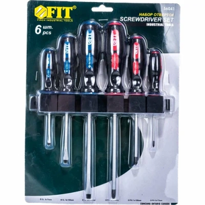 Отвертки 6шт CrV 56041
