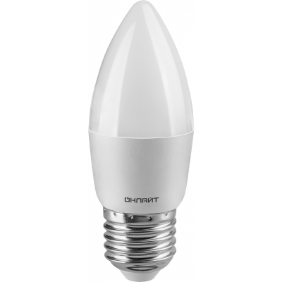 Лампа Онлайт C37-6W-6500K-E27 61129