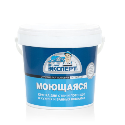 Краска моющаяся Эксперт 1,3кг
