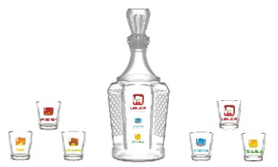 Набор для вина 7пр. Дринк з1232др