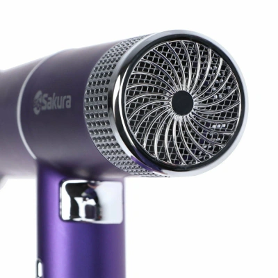 Фен SAKURA SA-4051V 1600W фиолет/сер